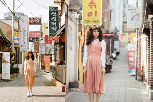 Spring in Seoul.The White Pepper LookBook