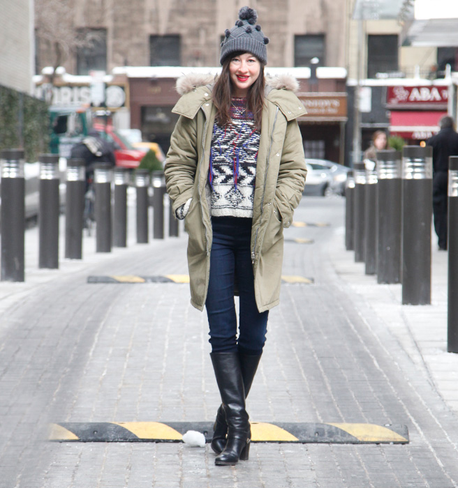 2014年2月全球潮女时尚街拍 每种搭配都有型