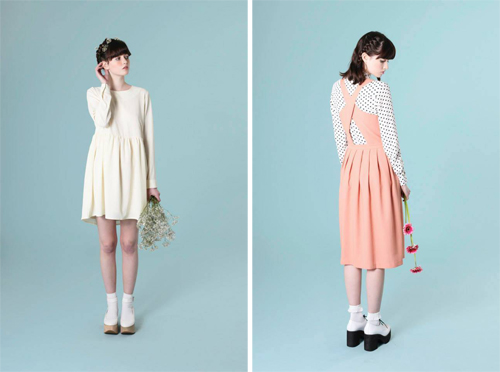 复古学院风潮。THE WHITEPEPPER LookBook