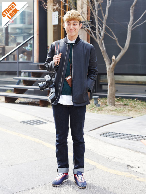 初春上街穿什么？一起来看看韩国潮人2014街拍最新示范吧！