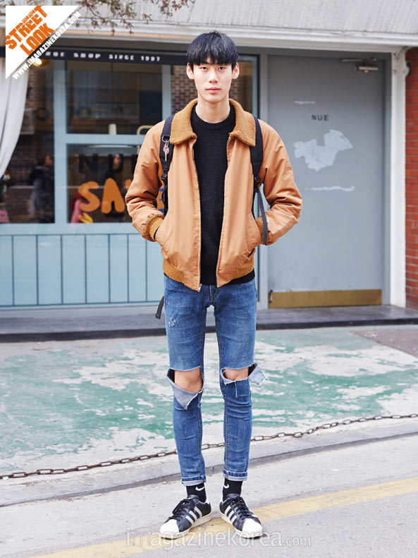 初春上街穿什么？一起来看看韩国潮人2014街拍最新示范吧！