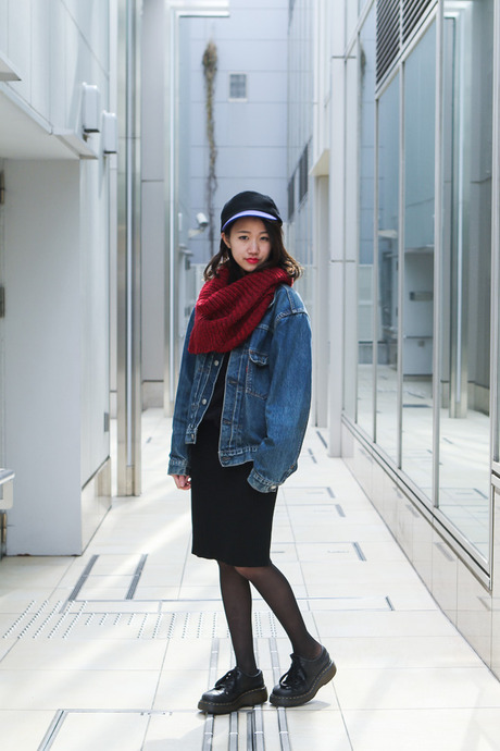 2014年3月日本街拍 潮女流行美腿控