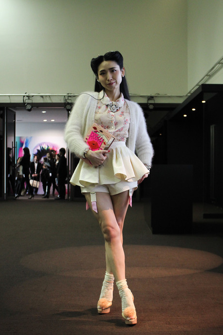 2014年3月日本街拍 看潮女们的个性风格搭配