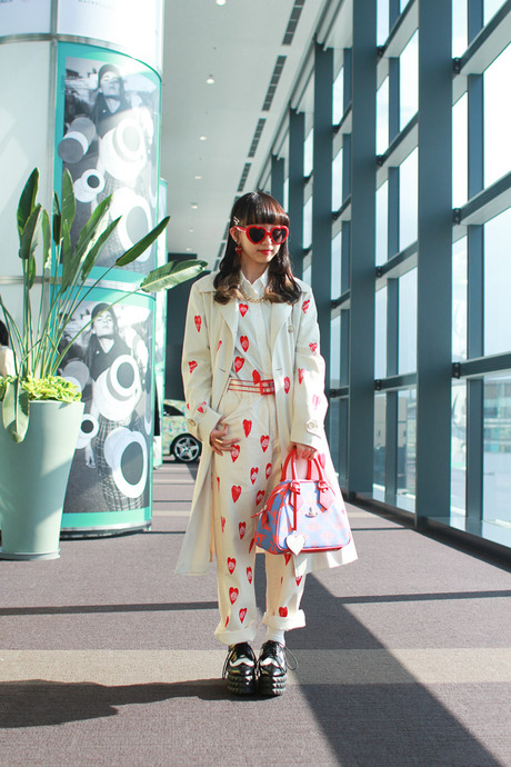 2014年3月日本街拍 看潮女们的个性风格搭配