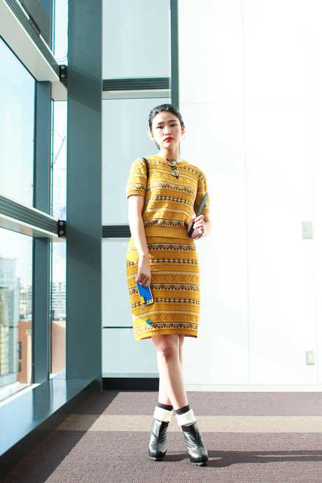 2014年3月日本街拍 看潮女们的个性风格搭配