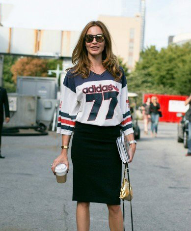 早春潮人时尚街拍 运动元素的混搭潮流趋势