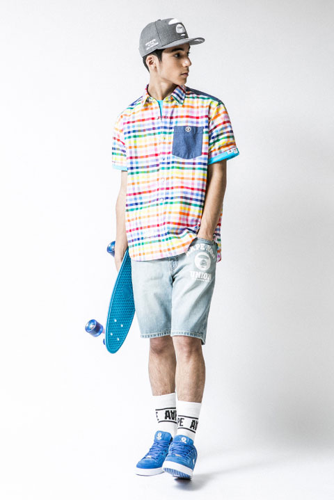 不容错过的街头单品 AAPE 2014夏季系列造型搭配