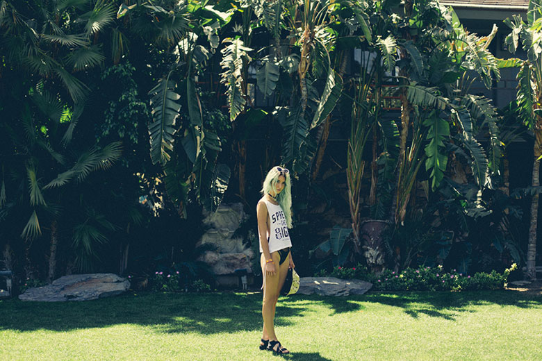 美式街头风 REBEL8 2014夏季女装系列造型搭配