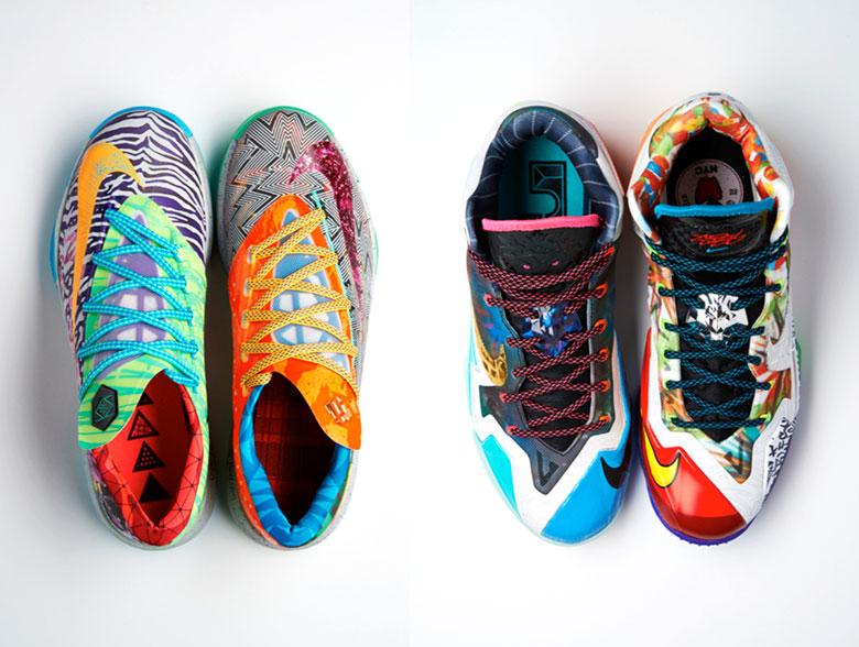 耐克“What The”系列 LeBron James 11 ，Kevin Durant 6 最新鞋款