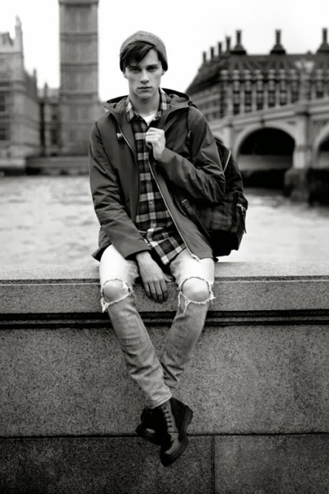 纯正英伦感觉 Topman 2014春夏系列造型搭配