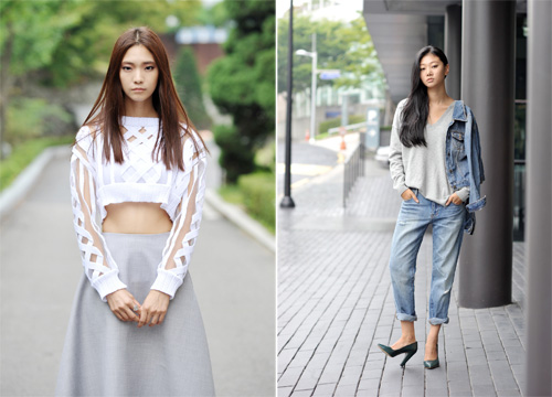 韩国达人时尚街拍欣赏 韩范儿潮流志