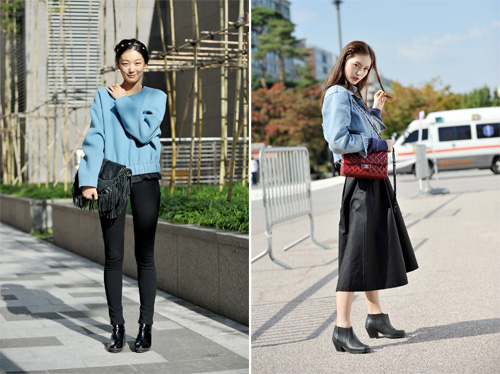 韩国达人时尚街拍欣赏 韩范儿潮流志