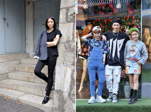 韩国达人时尚街拍欣赏 韩范儿潮流志