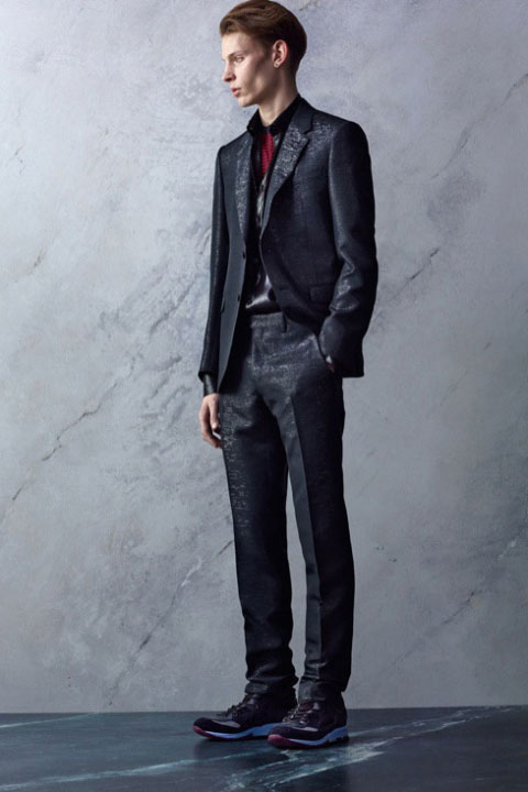 年轻时尚绅士风 Lanvin 2014秋冬造型搭配 