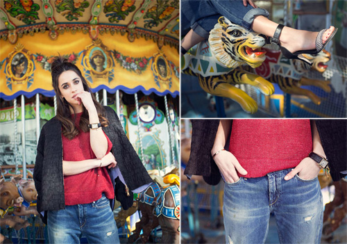 Macarena García搭配志 打造缤纷游乐园