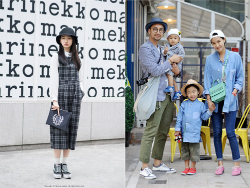 2014韩国时装周街拍 热潮来袭