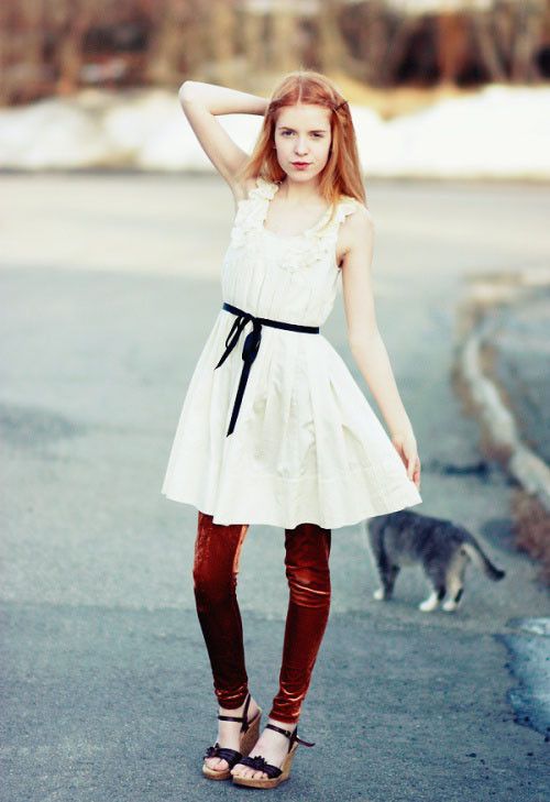 各国15岁女孩穿着街拍 看谁是你的范儿