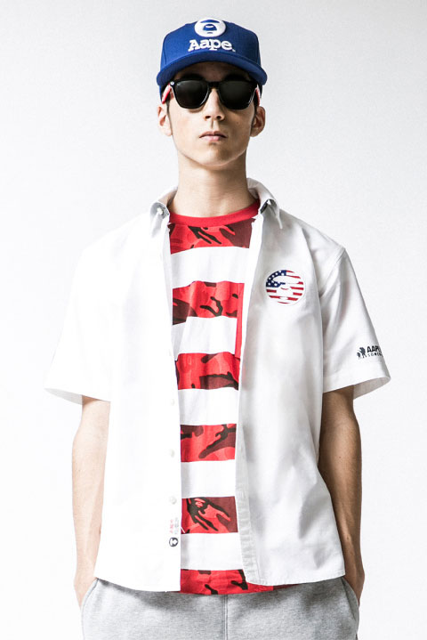 不容错过的街头单品 AAPE 2014夏季系列造型搭配