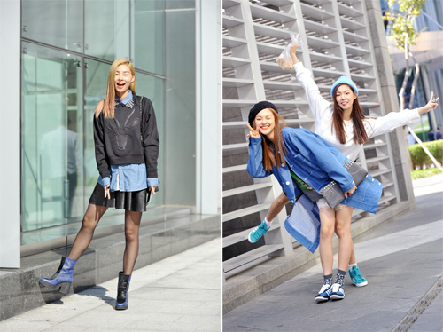 韩国达人时尚街拍欣赏 韩范儿潮流志