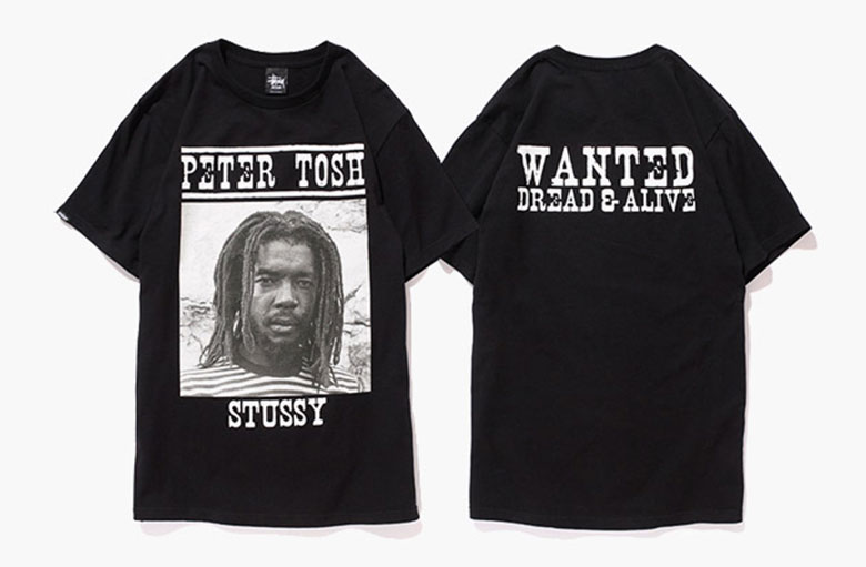 美式街头对雷鬼音乐的敬仰 Peter Tosh x Stussy 2014春夏合作联名单品