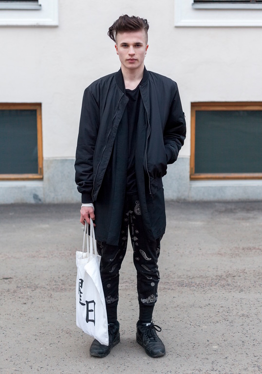 2014年3月赫尔辛基街拍 型男靓女们的时尚风格