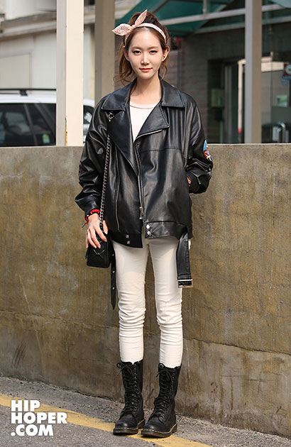 2014年4月16日韩国街拍 看潮人对细节的极致讲究