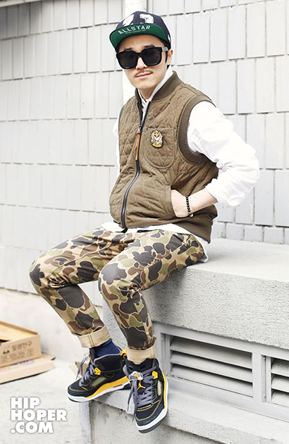 2014年4月16日韩国街拍 看潮人对细节的极致讲究