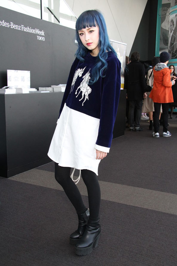 2014日本东京秋冬时装周街拍精选 看日式风格这样穿！