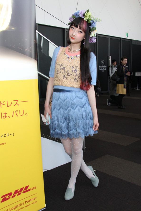 2014日本东京秋冬时装周街拍精选 看日式风格这样穿！
