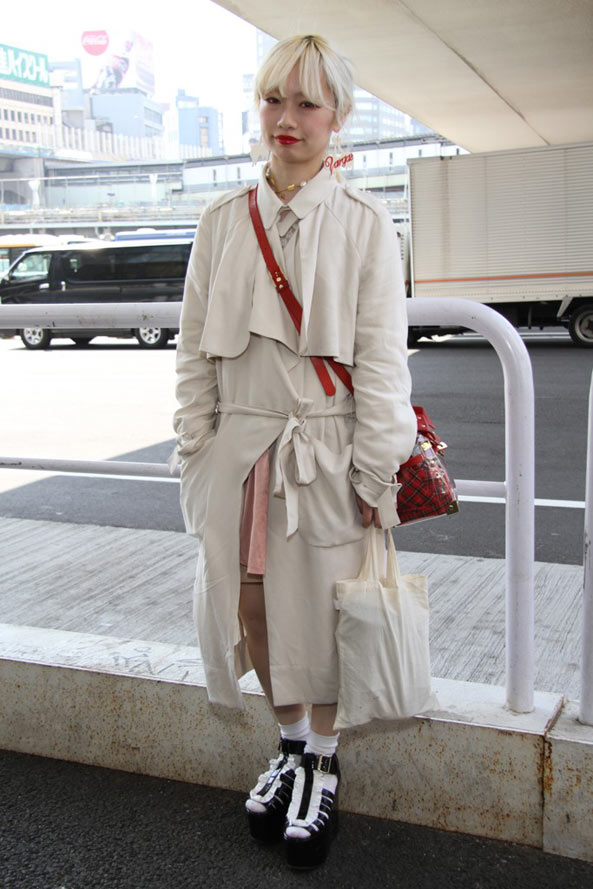 2014日本东京秋冬时装周街拍精选 看日式风格这样穿！