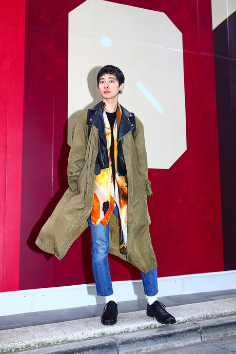 2014年4月日本潮人街拍 感受层叠搭配范儿