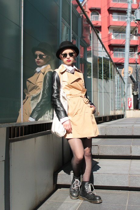2014年4月日本潮人街拍 感受层叠搭配范儿