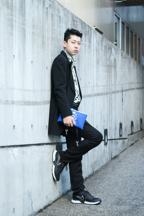 2014年4月日本街拍 看型男靓女各种风格美搭