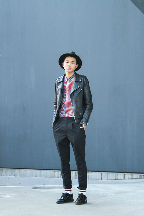 2014年4月日本街拍 看型男靓女各种风格美搭