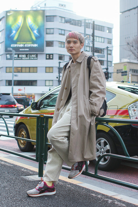 2014年4月日本街拍 看型男靓女各种风格美搭