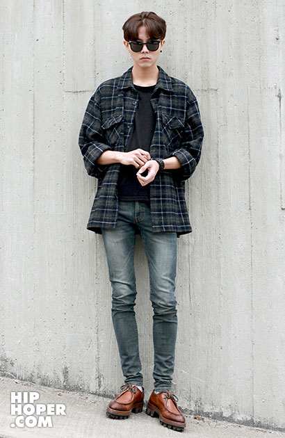 2014年4月首尔街拍 看潮人玩转时尚