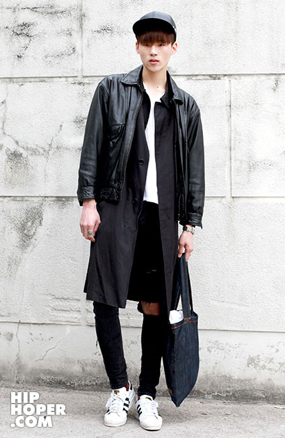 2014年4月首尔街拍 看潮人玩转时尚