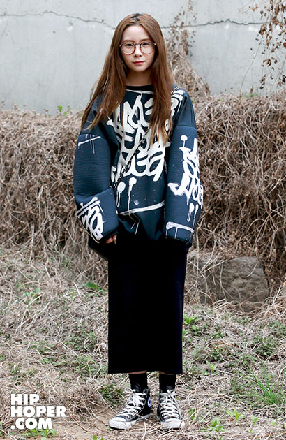 2014年4月首尔街拍 看潮人玩转时尚