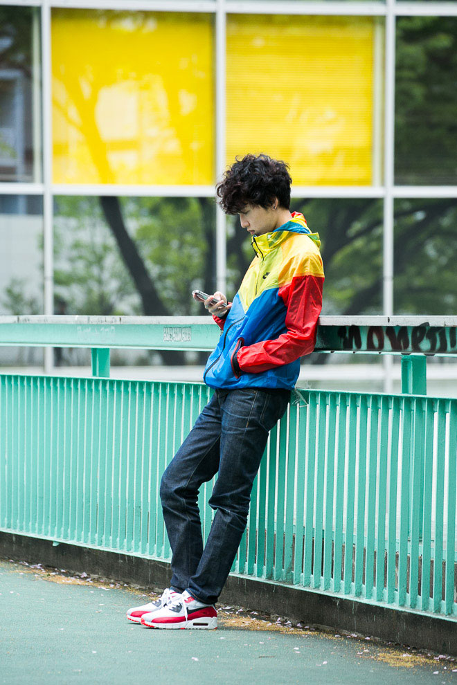 原宿街头达人街拍示范 Nike Sportswear 2014 Tech Pack