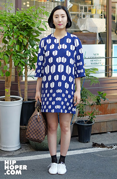 韩国潮女五月街拍 不同风格女生演绎街头魅力