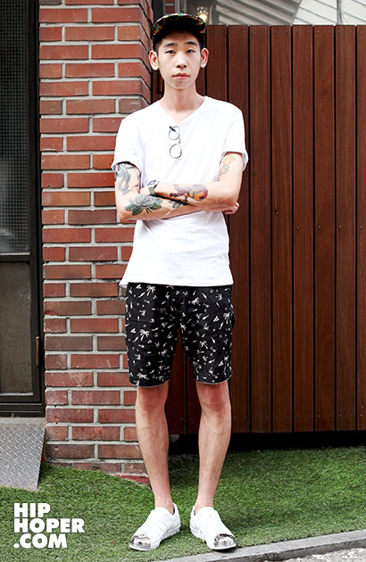 韩国潮人街拍 夏季搭配艳起来