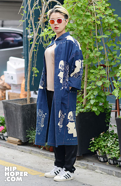 韩国潮人街拍 夏季搭配艳起来