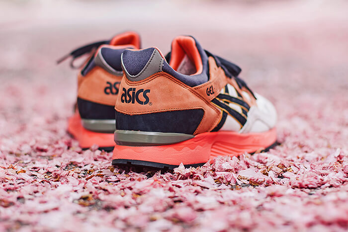夏日鞋款 亚瑟士 UBIQ x ASICS Gel Lyte V「Midnight Bloom」联名鞋款