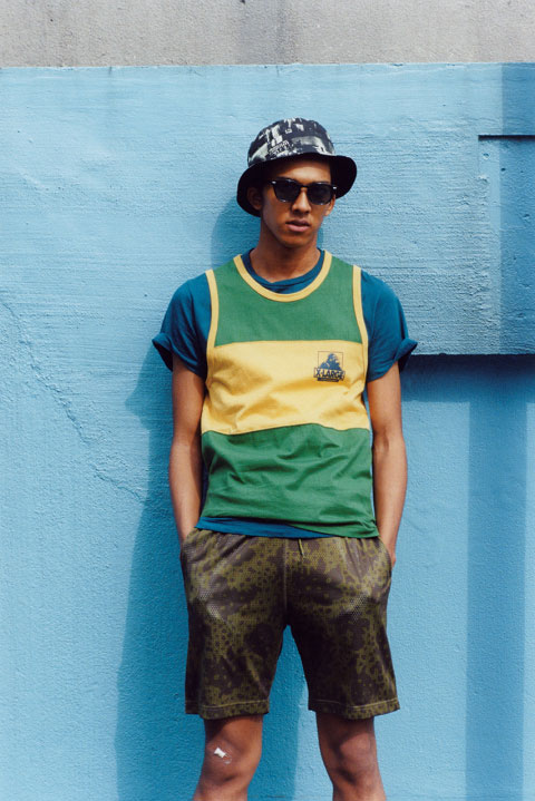 清爽夏日街头 XLARGE 2014夏季系列造型搭配