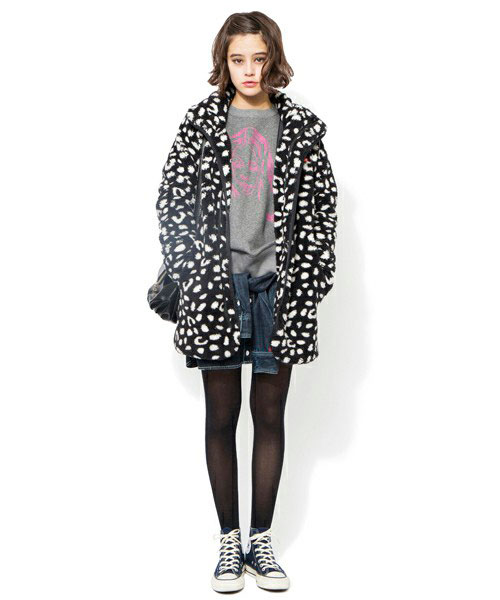 街头活力女生 X-GIRL 2014秋冬系列造型搭配LOOKBOOK