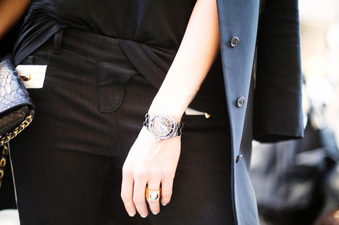 巴黎潮人街拍 重在细节