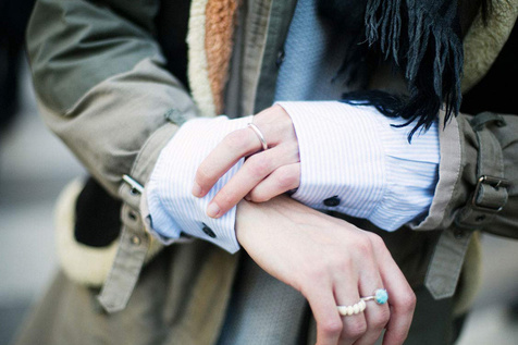 巴黎潮人街拍 重在细节