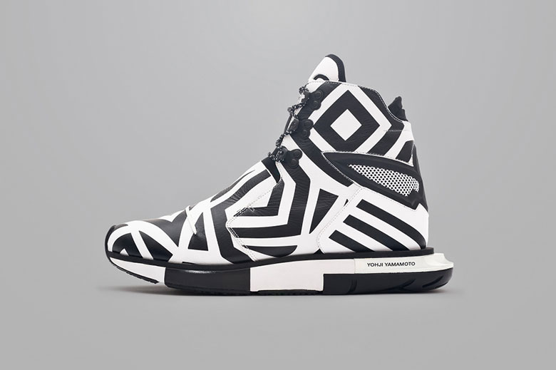 大玩斑马条纹 Y-3 2014 秋季 Hayex High 鞋款