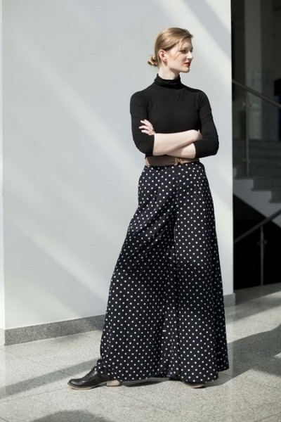 波兰时装周街拍 不输于秀场的街头时尚