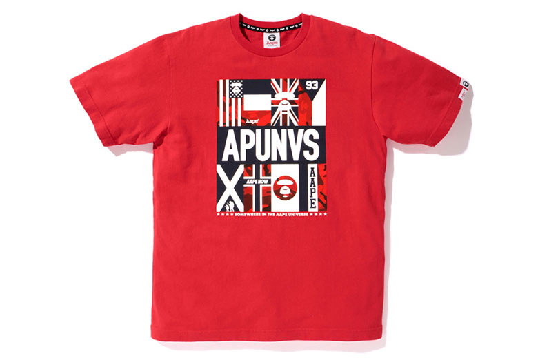小猿人的世界杯 AAPE by A Bathing Ape 2014 世界杯主题系列单品